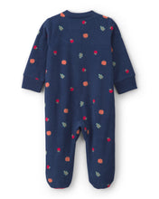 Cargar imagen en el visor de la galería, Fruit Fleece 2-Way Zip Sleep & Play Pajamas - Blue