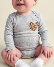Cargar imagen en el visor de la galería, 4-Pack Leopard Print Long-Sleeve Multipack Bodysuits