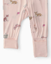 Cargar imagen en el visor de la galería, Woodland PurelySoft™ 2-Way Zip Sleep & Play Pajamas - Pink
