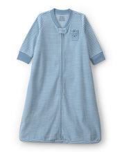 Cargar imagen en el visor de la galería, Striped Fleece Loose Fit Wearable Blanket - Blue