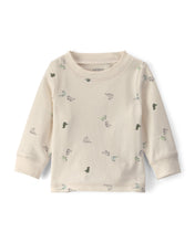 Cargar imagen en el visor de la galería, 2-Piece Dinosaur Long-Sleeve Overall Set - Olive Green