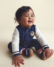 Cargar imagen en el visor de la galería, 3-Piece Bear Sports French Terry Layering Set - Navy