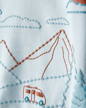 Cargar imagen en el visor de la galería, 2-Piece DayDream Fleece Mountain Pullover & Pant Set - Blue