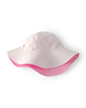 Cargar imagen en el visor de la galería, Reversible Swim Hat - Pink/White Tod