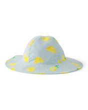 Cargar imagen en el visor de la galería, Reversible Lemon Swim Hat - Blue