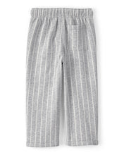 Cargar imagen en el visor de la galería, Striped French Terry Pants - Grey/White