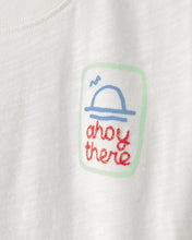 Cargar imagen en el visor de la galería, 'Ahoy There' Graphic Tee - White