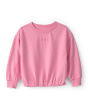 Cargar imagen en el visor de la galería, Strawberry French Terry Pullover Sweatshirt - Pink