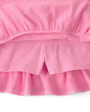 Cargar imagen en el visor de la galería, 2-Piece Floral Top & Skort Set - Pink