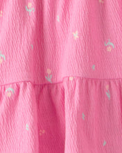 Cargar imagen en el visor de la galería, 2-Piece Floral Top & Skort Set - Pink