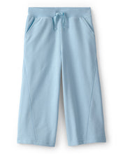 Cargar imagen en el visor de la galería, French Terry Wide-Leg Pants - Blue