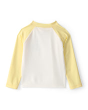 Cargar imagen en el visor de la galería, Lemon Long-Sleeve Rashguard - Yellow/White