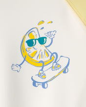 Cargar imagen en el visor de la galería, Lemon Long-Sleeve Rashguard - Yellow/White