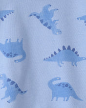 Cargar imagen en el visor de la galería, Dinosaur French Terry Hoodie - Blue