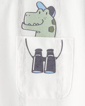 Cargar imagen en el visor de la galería, Dinosaur Graphic Tee - White