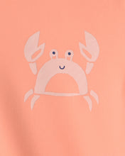 Cargar imagen en el visor de la galería, Playera Para Nadar De Manga Larga De Cangrejitos