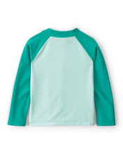 Cargar imagen en el visor de la galería, Whale Long-Sleeve Rashguard Top - Green