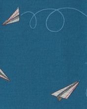 Cargar imagen en el visor de la galería, Pijama De 2 Piezas 100% Algodón De Avioncitos De Papel