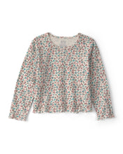 Cargar imagen en el visor de la galería, 2-Piece Floral Corduroy Long-Sleeve Dress Set