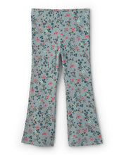 Cargar imagen en el visor de la galería, 2-Piece Floral Fleece Sweatshirt & Pant Set - Blue