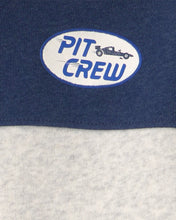 Cargar imagen en el visor de la galería, 3-Piece Color Block Fleece Top & Pant Set - Navy Blue/Grey