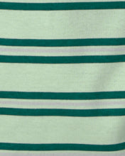 Cargar imagen en el visor de la galería, Soccer 100% Cotton Short-Sleeve Snug Fit 4-Piece Pajama Set - Green/Grey