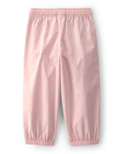 Cargar imagen en el visor de la galería, Toddler Girl Bow-Cuff Poplin Joggers - Pink