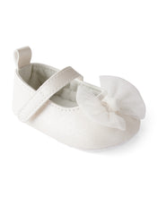 Cargar imagen en el visor de la galería, Tulle Bow Dress Shoes - White