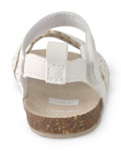 Cargar imagen en el visor de la galería, Baby Girl Floral Sandals - White