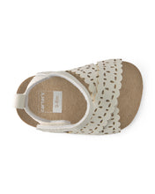 Cargar imagen en el visor de la galería, Baby Girl Floral Sandals - White