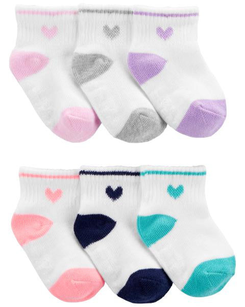 6-Pack Crew Socks