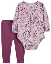 Cargar imagen en el visor de la galería, 2-Piece Bodysuit Pant Set
