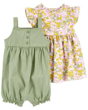 Cargar imagen en el visor de la galería, 3-Piece Dress &amp; Romper Set
