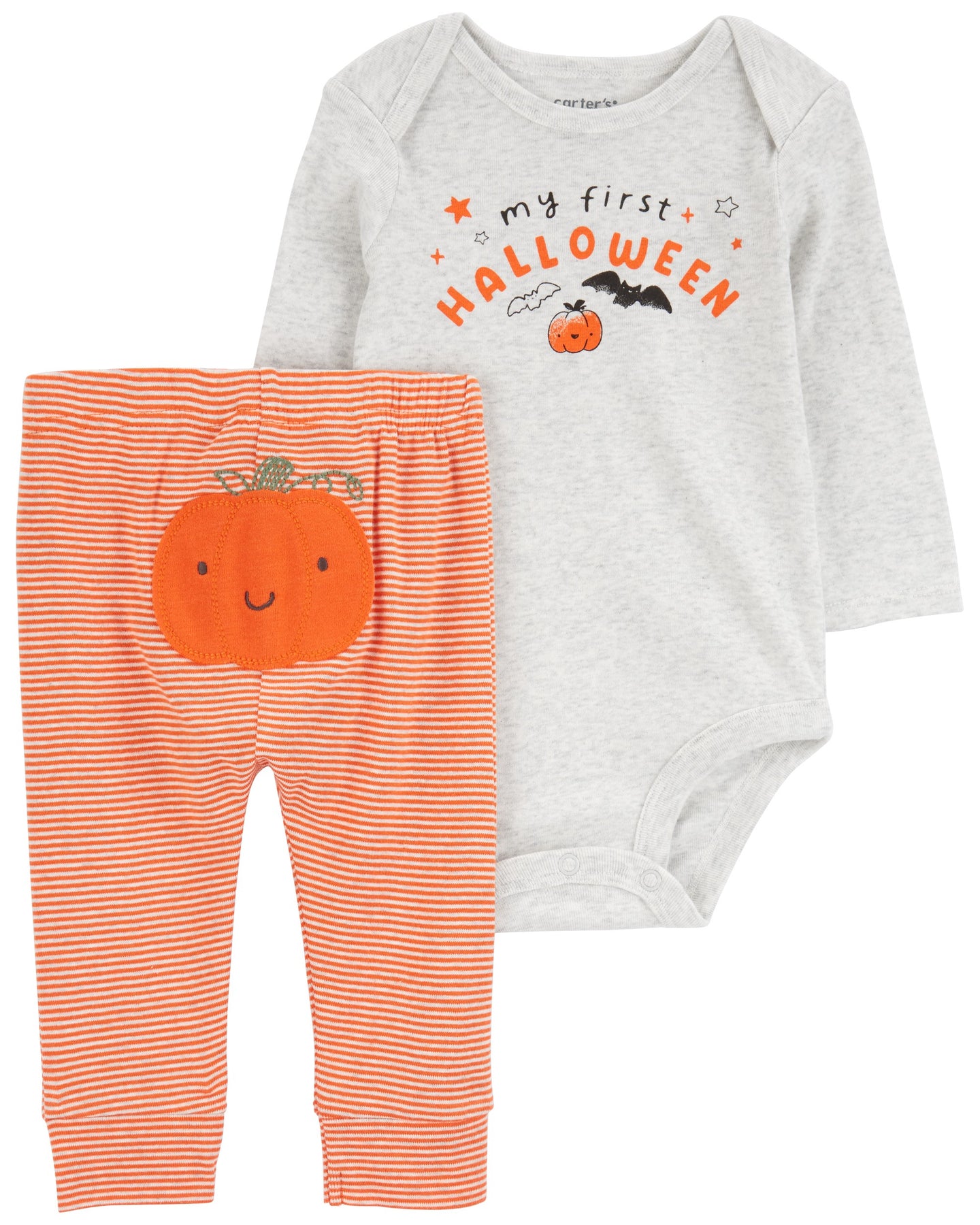 2-Piece My First Halloween Bodysuit Pant Set