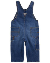 Cargar imagen en el visor de la galería, Stretch Denim Classic Overalls - Dark Wash
