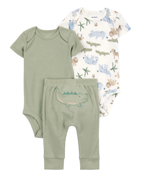 3-Piece Alligator Little Character Set