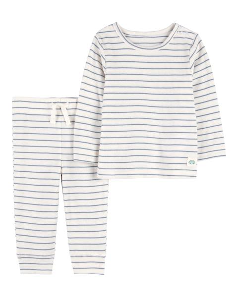 2-Piece Striped Pant Set