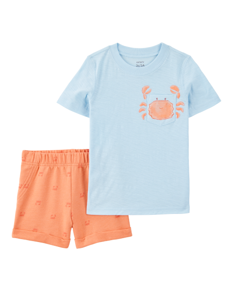 Crab 2-Piece Short Set
