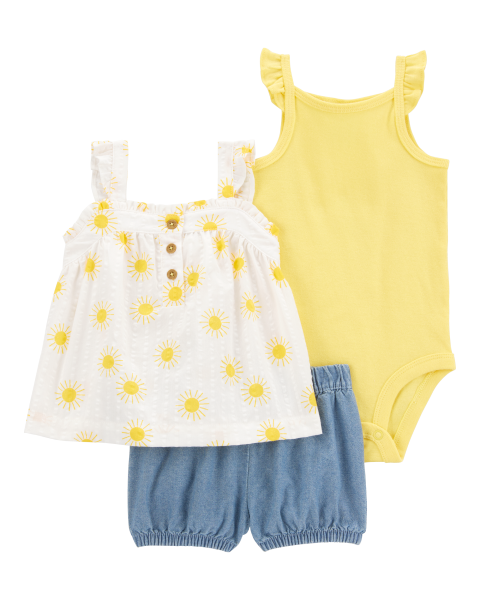 3-Piece Little Short Set