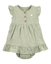 Cargar imagen en el visor de la galería, Heart Bodysuit Dress - Green
