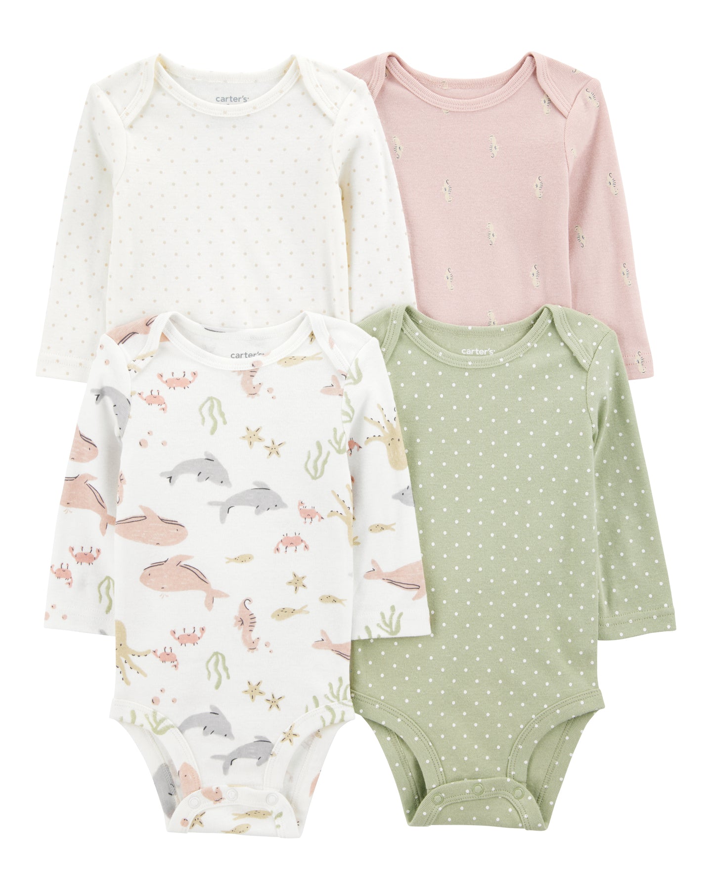 5-Pack Long-Sleeve Bodysuits
