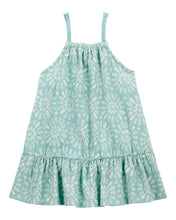 Cargar imagen en el visor de la galería, Vestido De Punto Corrugado Floral
