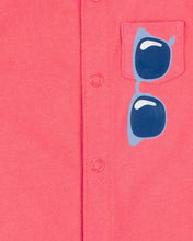 Cargar imagen en el visor de la galería, Sunglasses Snap-Up Romper
