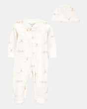 Cargar imagen en el visor de la galería, 2-Piece 2-Way Zip Sleep &amp; Play &amp; Cap Set
