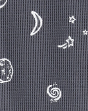 Cargar imagen en el visor de la galería, Space Print 2-Way Zip Thermal Sleep &amp; Play - Grey

