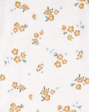 Cargar imagen en el visor de la galería, 5-Pack Floral Short-Sleeve Cotton Bodysuits
