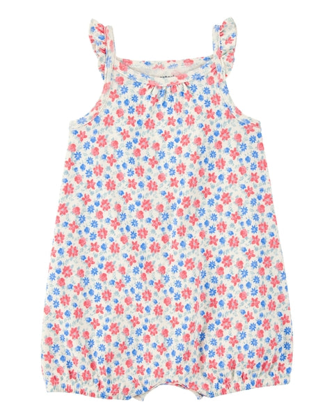 Floral Cotton Romper