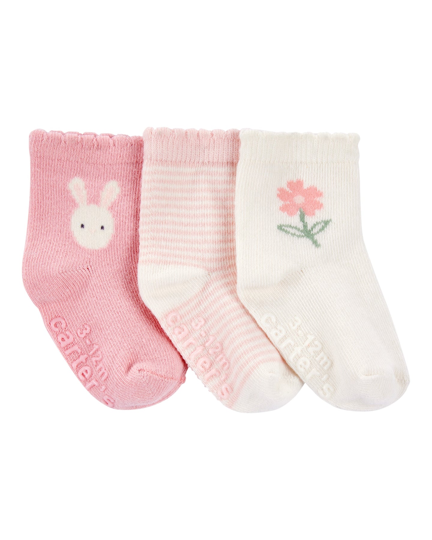 3-Pack Bunny Ankle Socks