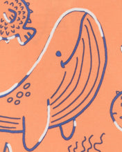 Cargar imagen en el visor de la galería, 1-Piece Whale Print Rashguard
