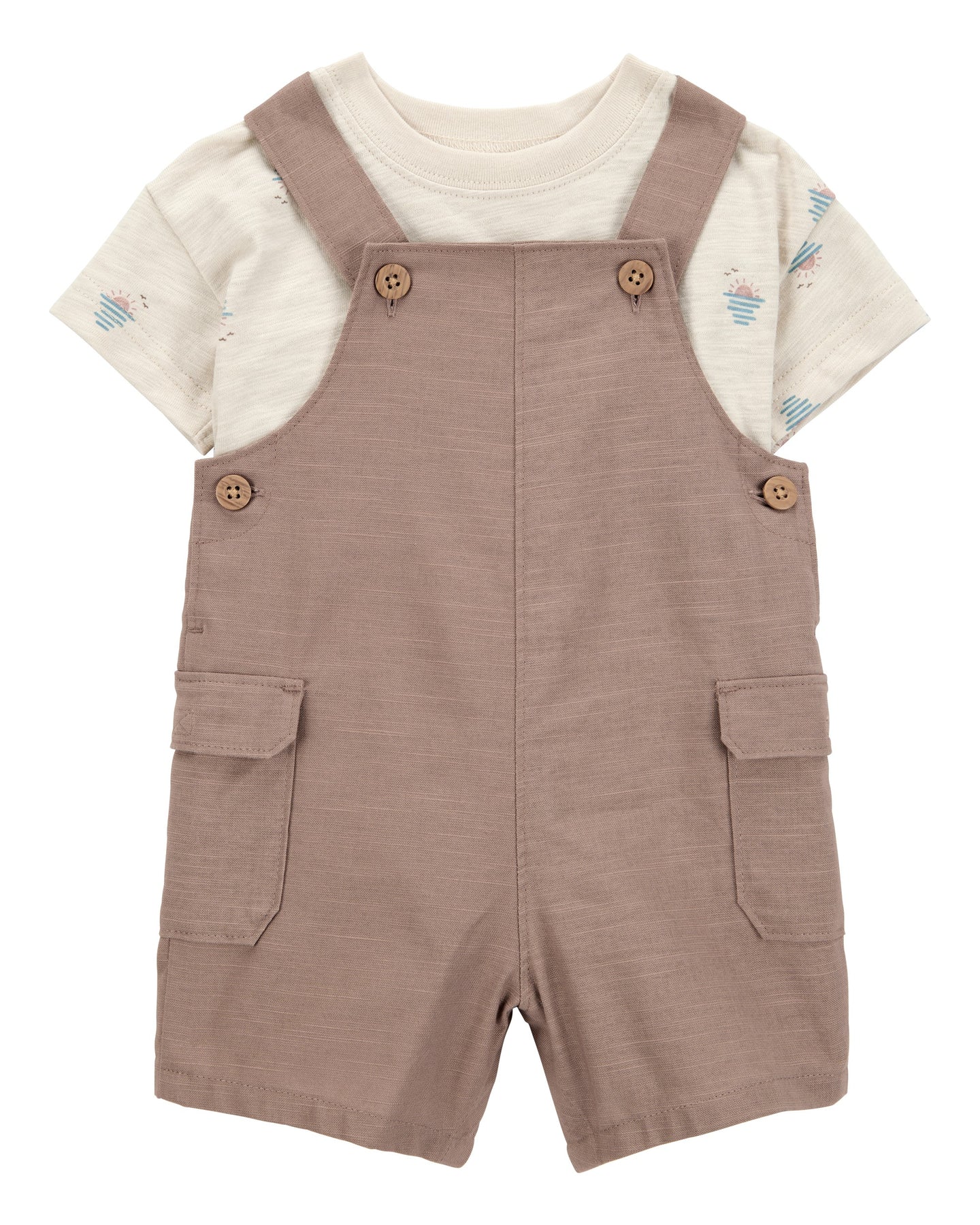 2-Piece Sunset Tee & Shortall Set